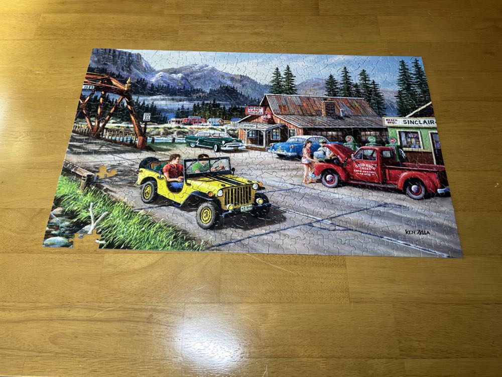 Alaskan Road Trip - Suns Out puzzle collectible [Barcode 796780393646] - Main Image 2