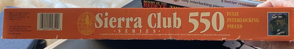 Horned Puffins, Walrus Island, State Game Sanctuary, Ak - Milton Bradley (MB) 🇺🇸 puzzle collectible [Barcode 032244043529] - Main Image 2