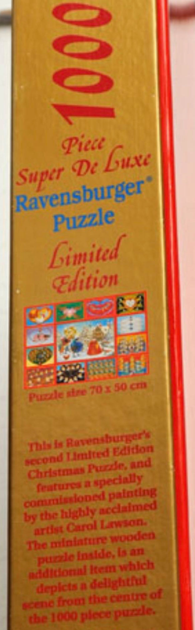 1998 Limited Edition : The Twelve Days of Christmas - Ravensburger puzzle collectible [Barcode 5012152454261] - Main Image 2