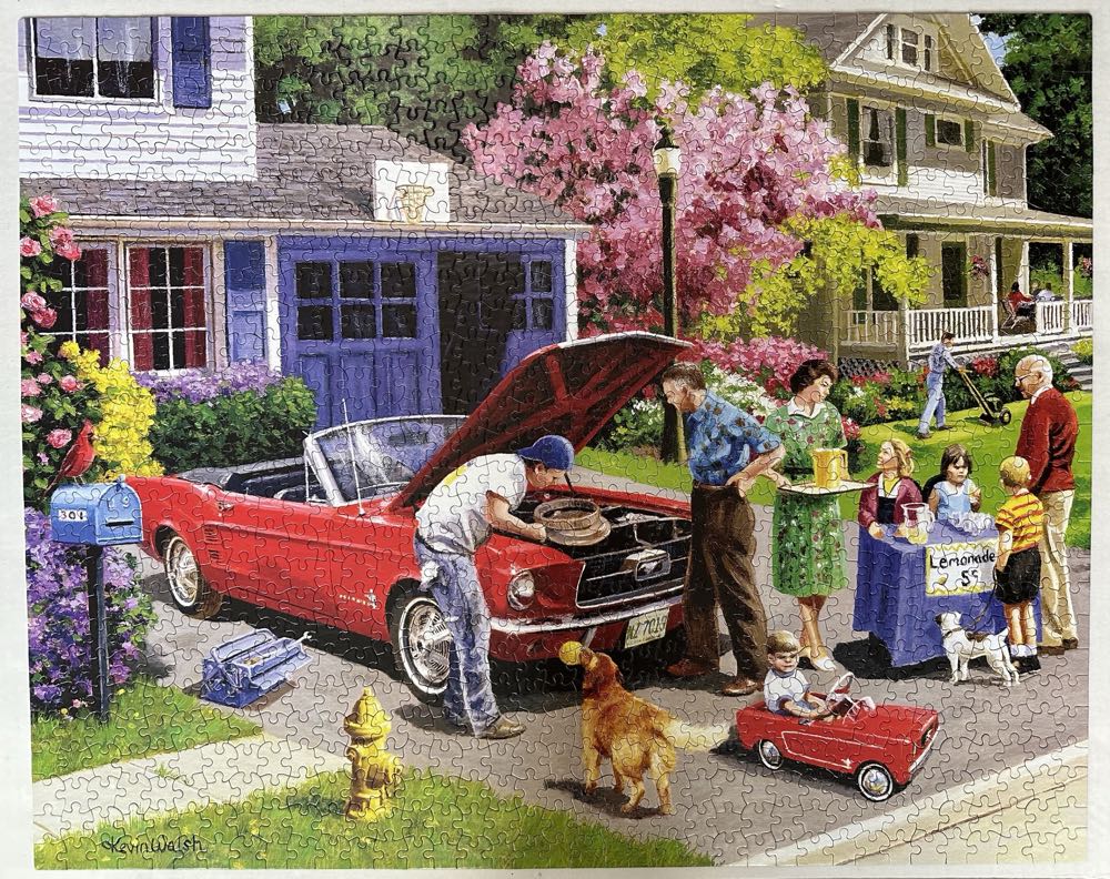 Ready for a Drive Copy #1 - Work & Keep 1 Copy - White Mountain puzzle collectible [Barcode 724819256990] - Main Image 2