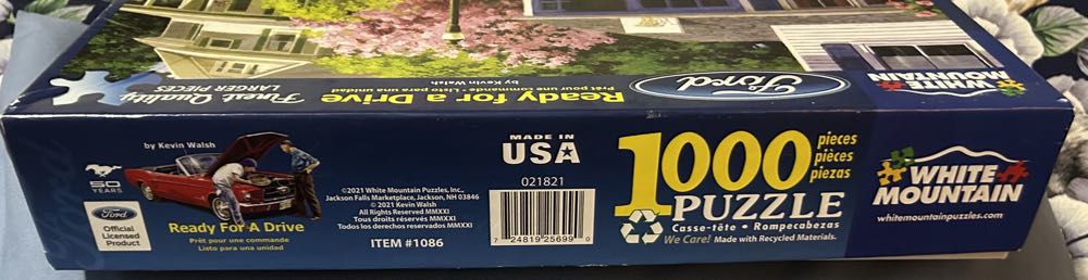 Ready for a Drive Copy #1 - Work & Keep 1 Copy - White Mountain puzzle collectible [Barcode 724819256990] - Main Image 3