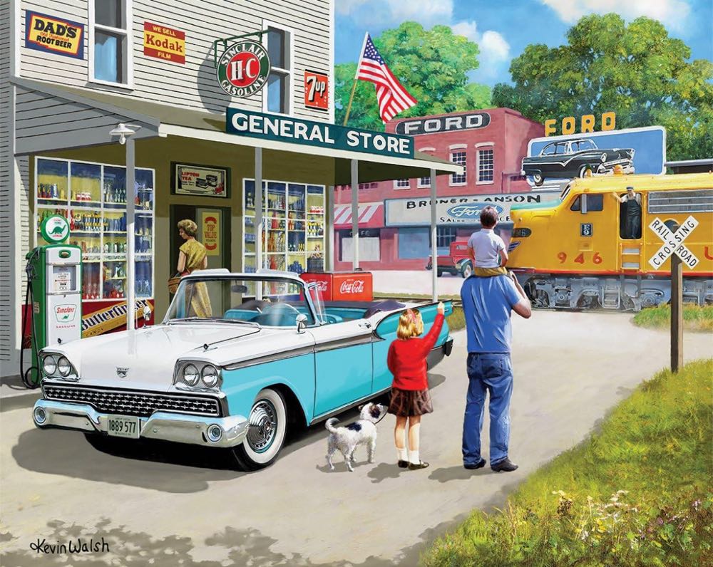 Ford : American Classics - White Mountain puzzle collectible [Barcode 724819260430] - Main Image 2