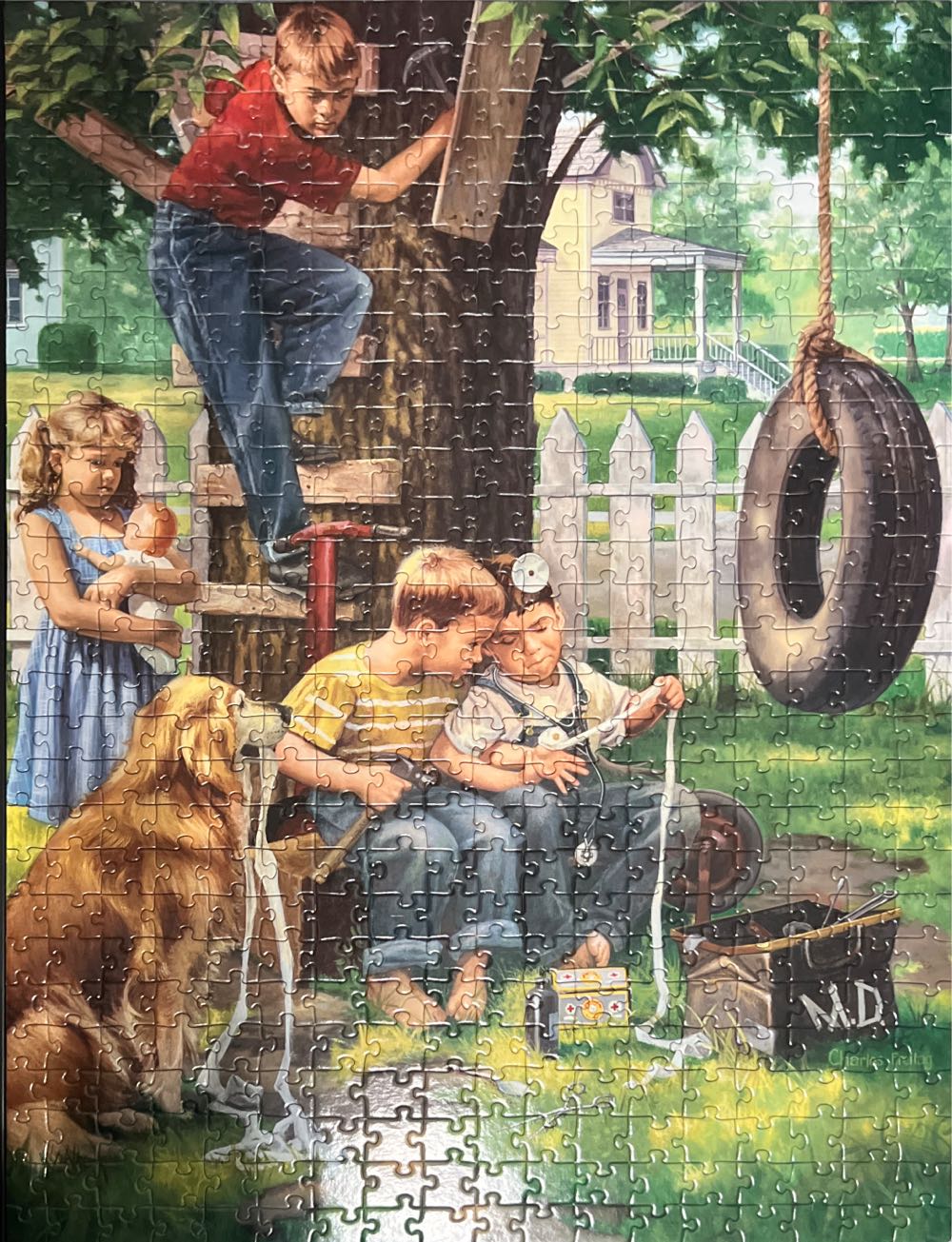 House Calls - Masterpieces, Inc. puzzle collectible [Barcode 705988601071] - Main Image 2