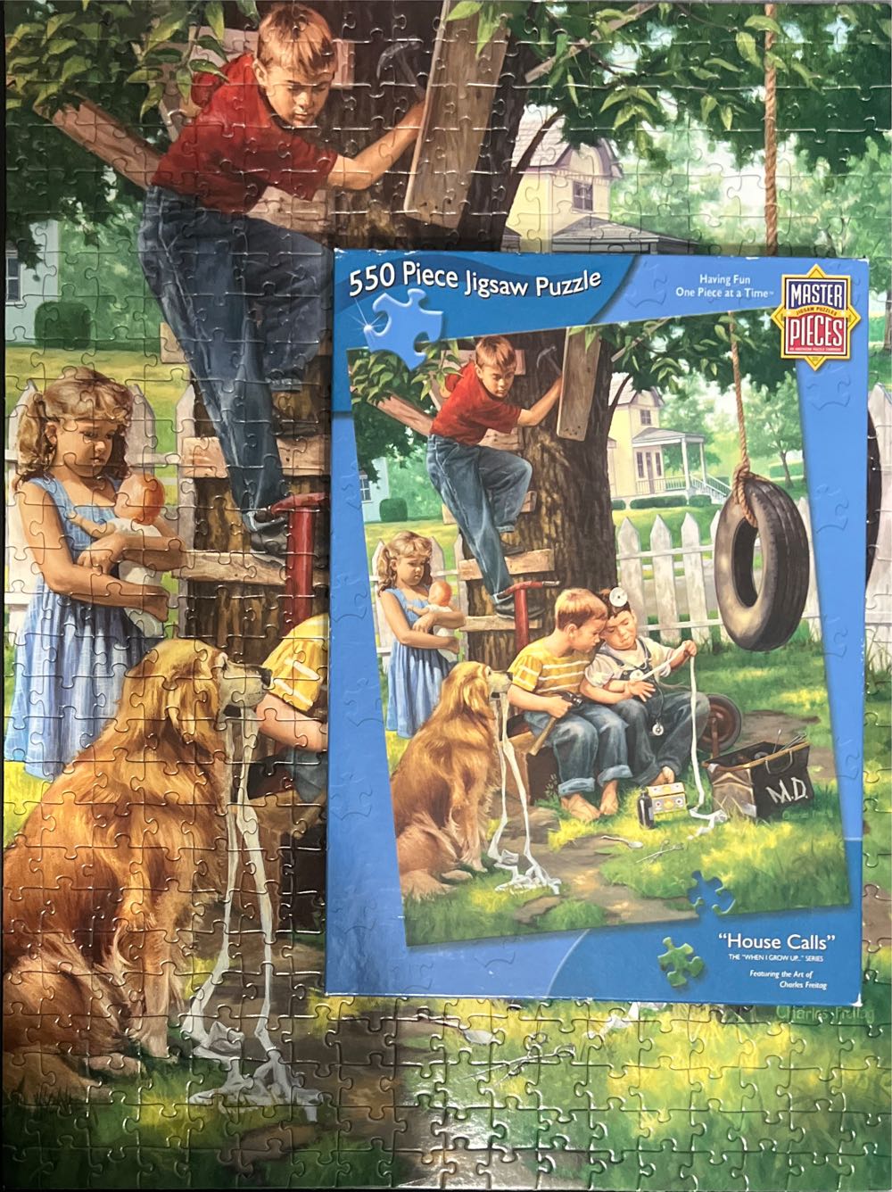 House Calls - Masterpieces, Inc. puzzle collectible [Barcode 705988601071] - Main Image 3
