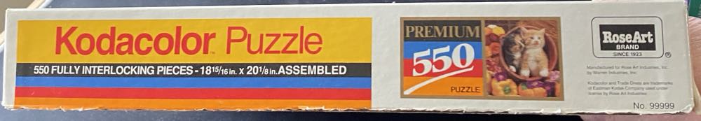 Basket Of Buddies - Rose Art 🇺🇸 puzzle collectible [Barcode 072348999995] - Main Image 3