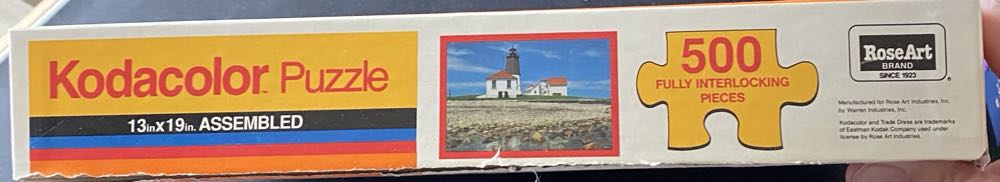 Point Judith RI - Rose Art 🇺🇸 puzzle collectible [Barcode 072348888886] - Main Image 2