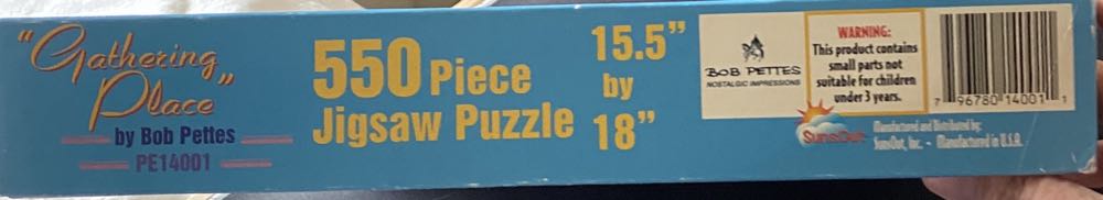 Gathering Place - Suns Out puzzle collectible [Barcode 796780140011] - Main Image 3