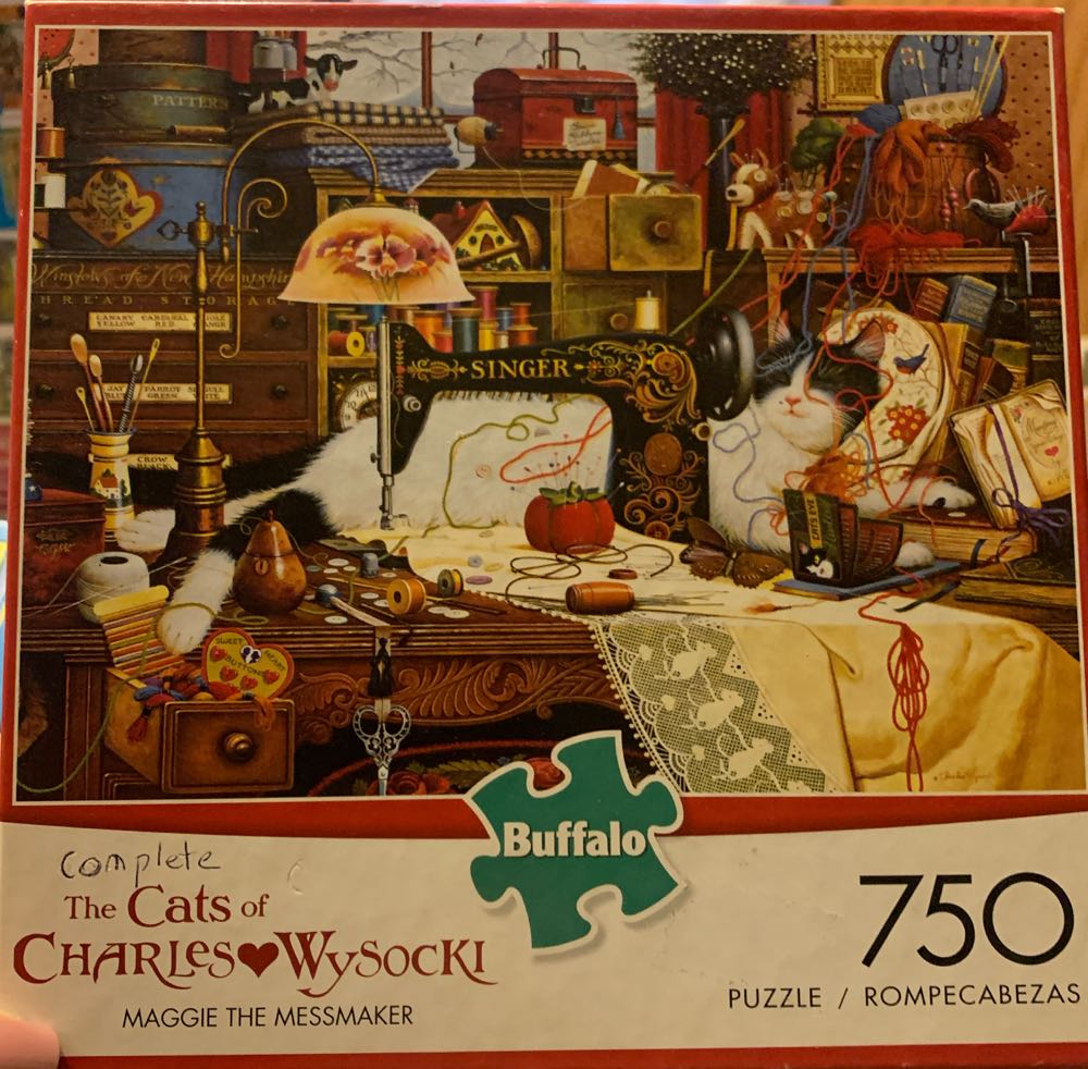 CW - Maggie The Messmaker - Buffalo puzzle collectible [Barcode 079346170715] - Main Image 4