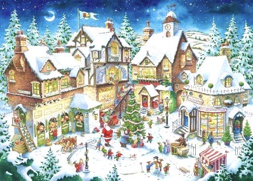 2004 Limited Edition : The Christmas Village • - Ravensburger puzzle collectible [Barcode 4005556154197] - Main Image 3