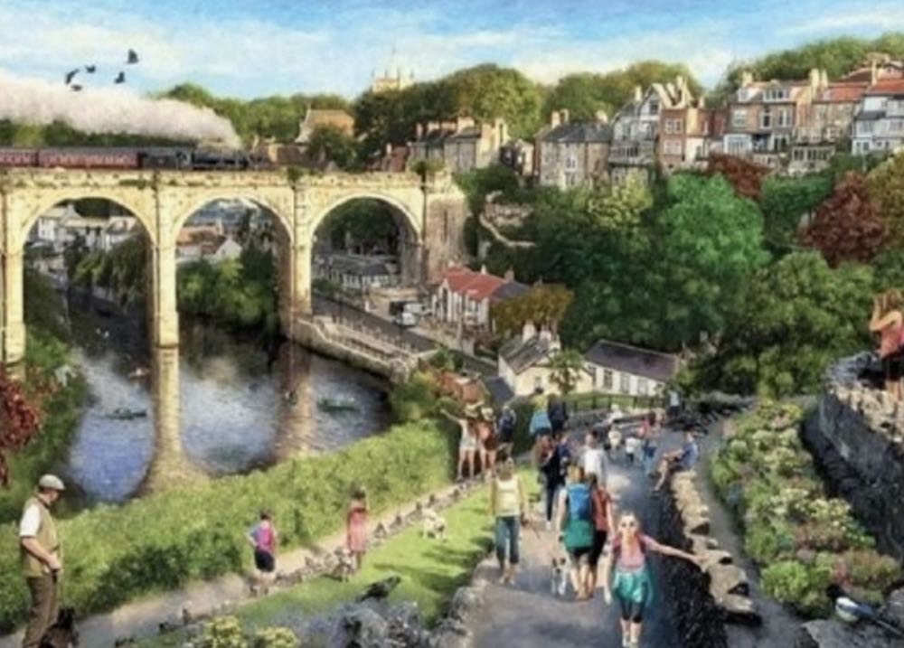 Knaresborough - Gibsons puzzle collectible [Barcode 5012269063998] - Main Image 2