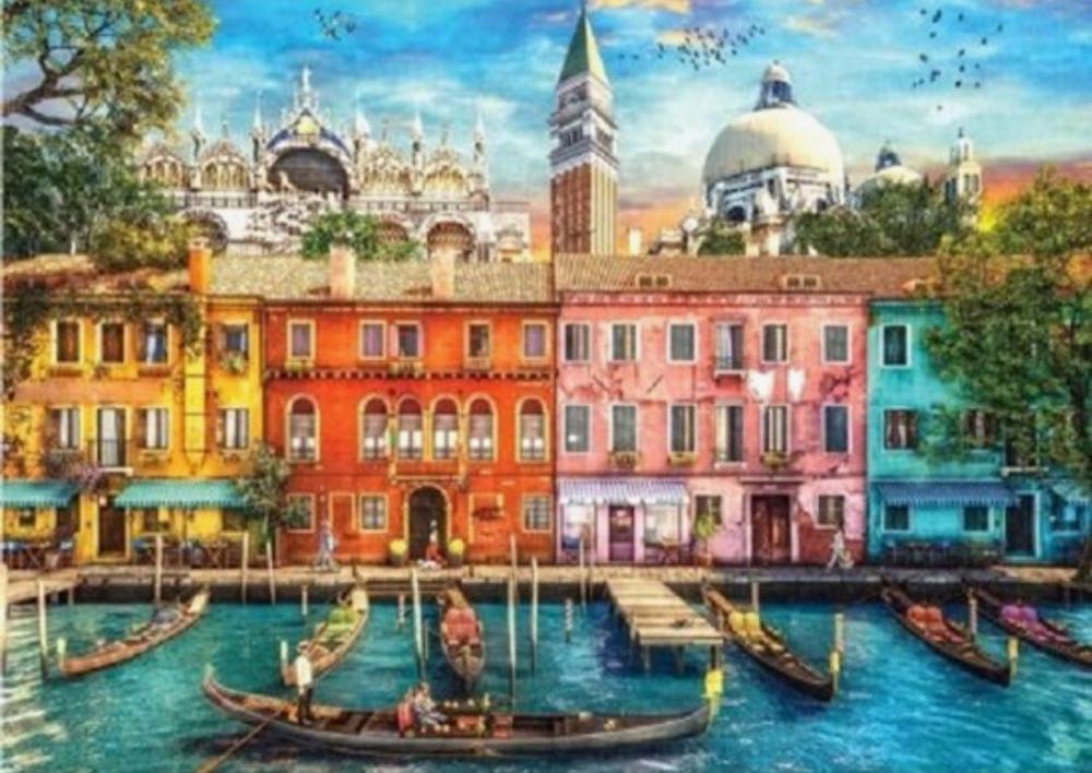 Colours Of Venice - Gibsons puzzle collectible [Barcode 5012269063950] - Main Image 2