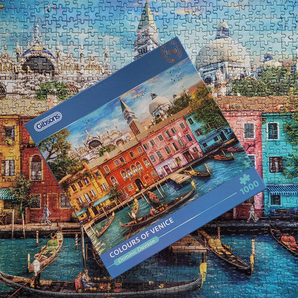 Colours Of Venice - Gibsons puzzle collectible [Barcode 5012269063950] - Main Image 3