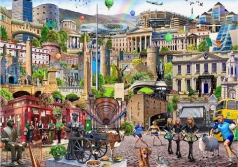 Dublin Calling - Gibsons puzzle collectible [Barcode 5012269063912] - Main Image 2