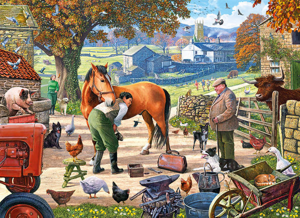 Farrier In The Farm SCANNEN  puzzle collectible - Main Image 2
