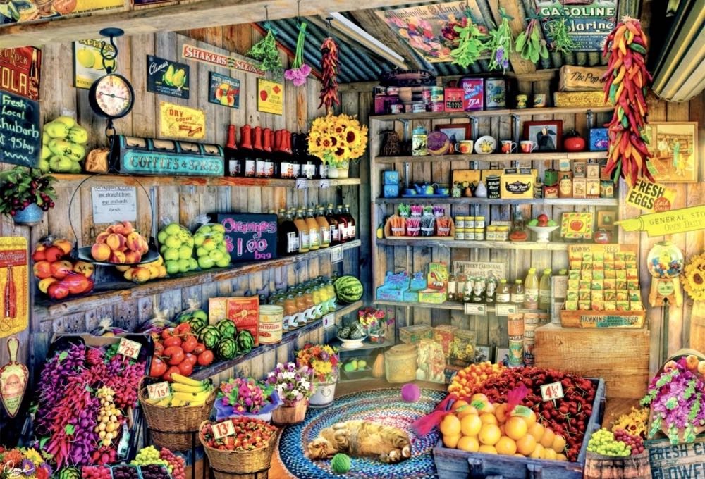 Aimee : Farm Fresh 🆕 - Buffalo puzzle collectible [Barcode 079346117482] - Main Image 2