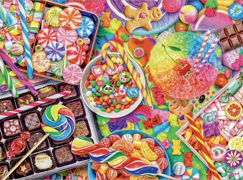 Aimee : Candylicious 🆕 - Buffalo puzzle collectible [Barcode 079346117543] - Main Image 2