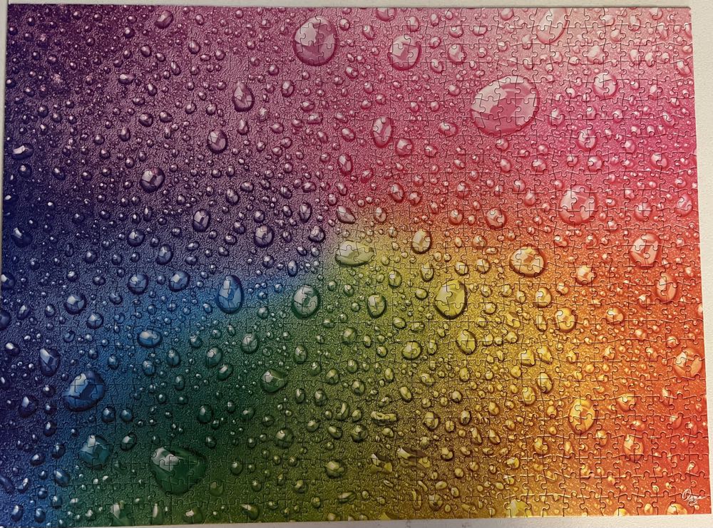 Drops of Color - Buffalo puzzle collectible [Barcode 079346127092] - Main Image 3