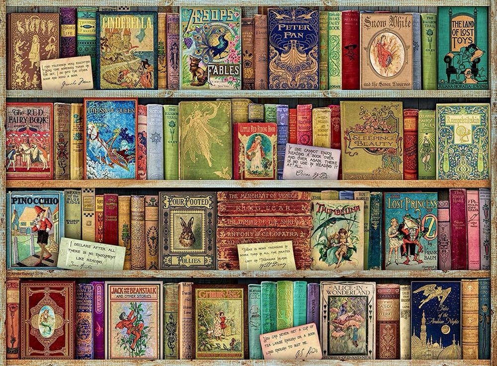 Vintage Library - Ravensburger puzzle collectible [Barcode 4005556147335] - Main Image 2