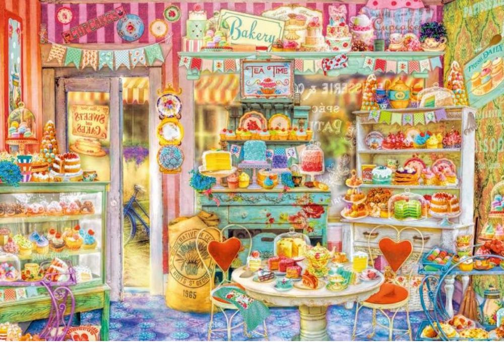Teatime Treats : Great Bakes • - Ravensburger puzzle collectible [Barcode 4005556140800] - Main Image 2