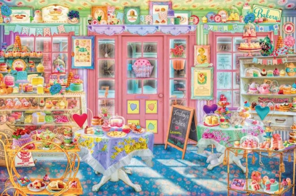 Teatime Treats : Sweet Delights • - Ravensburger puzzle collectible [Barcode 4005556140800] - Main Image 2