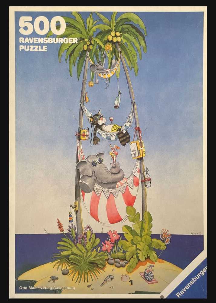 Carribean Island - Ravensburger puzzle collectible [Barcode 4005556144013] - Main Image 2