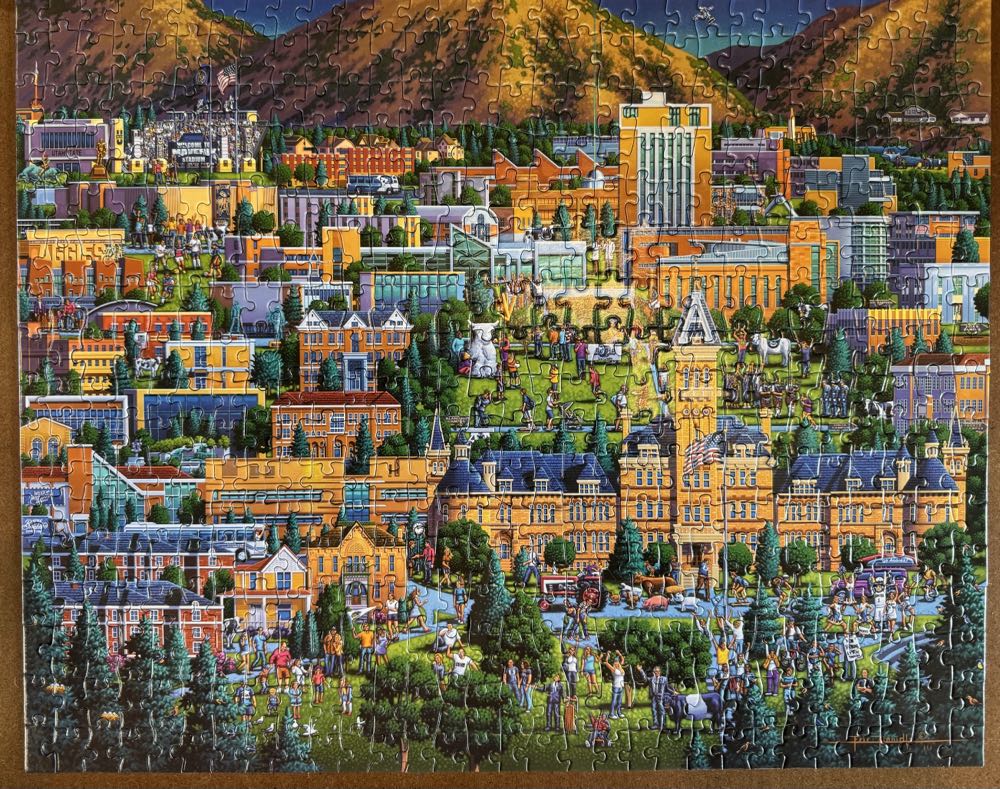 Utah State University - Dowdle puzzle collectible [Barcode 671095003315] - Main Image 2