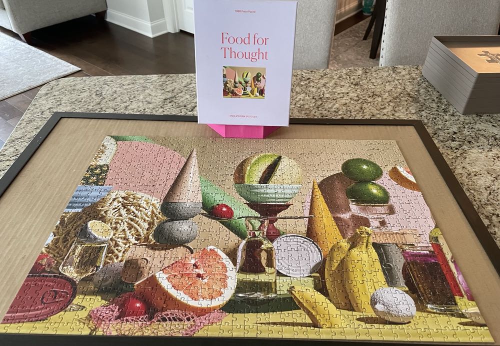 Enjoy Vincent Van Gogh Thatched Houses In Cordeville Jigsaw Puzzle 1000 Pieces