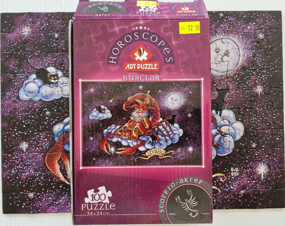 Horoscopes - Scorpio - Art Puzzle puzzle collectible [Barcode 8682450148086] - Main Image 2