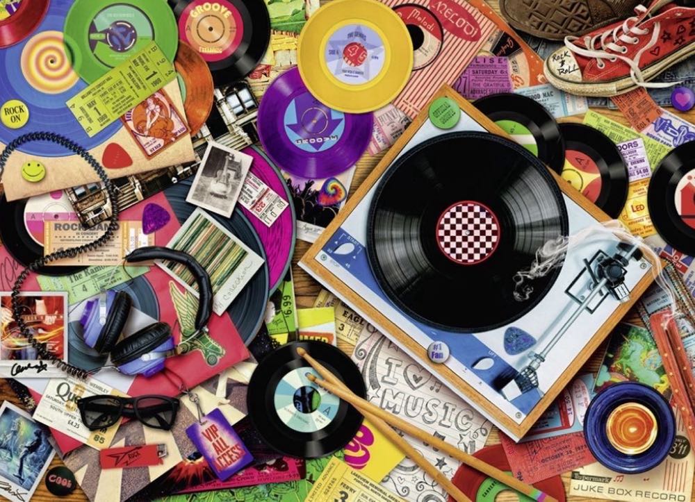 Viva Le Vinyl - Ravensburger puzzle collectible [Barcode 4005556149179] - Main Image 2