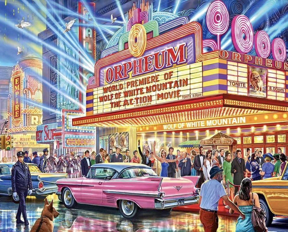 All-Star Premiere©️ - White Mountain puzzle collectible [Barcode 724819264636] - Main Image 2