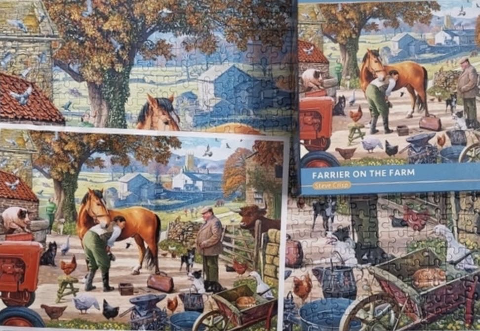 Farrier On The Farm - Gibsons puzzle collectible [Barcode 5012269031546] - Main Image 4