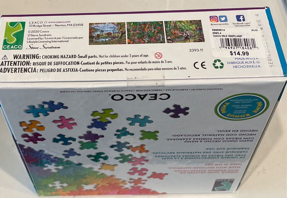 Wild - Ceaco puzzle collectible - Main Image 2
