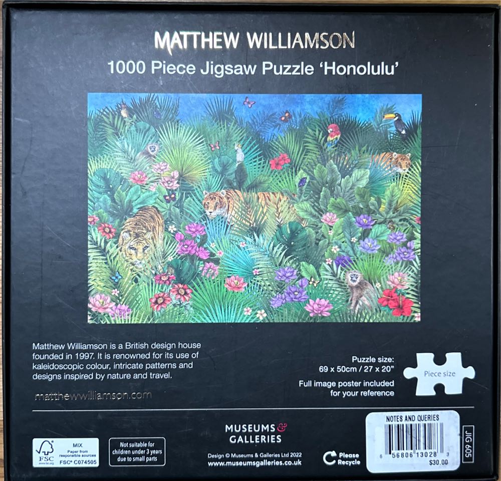 Honolulu - Museums & Galleries puzzle collectible - Main Image 2