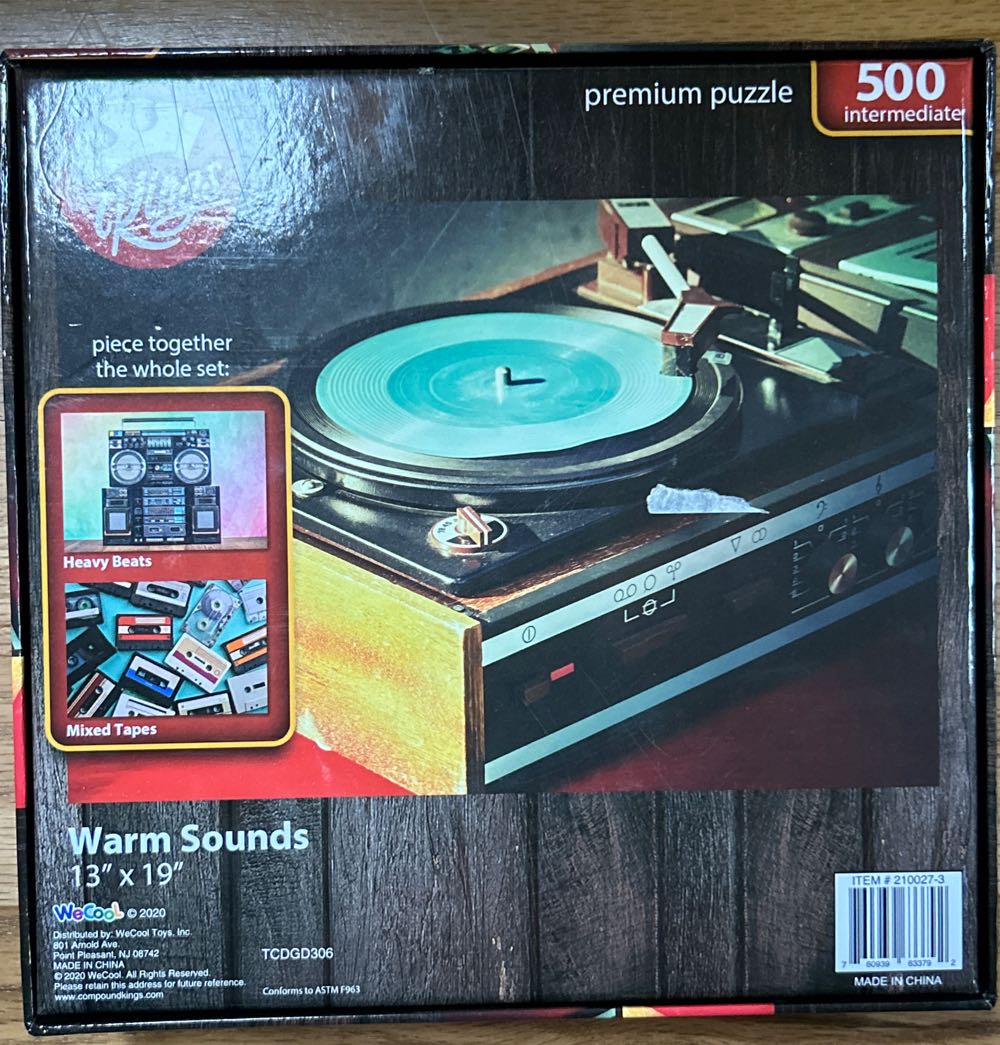 Warm Sounds - Kings We Cool puzzle collectible [Barcode 760939633792] - Main Image 2