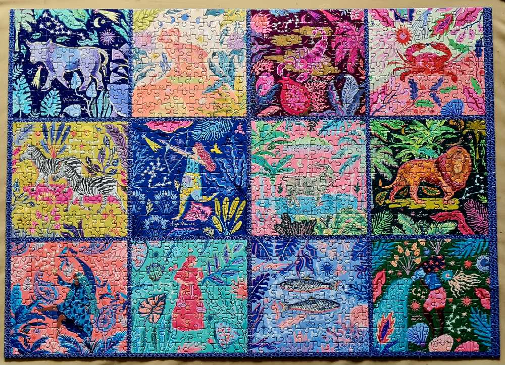 Zodiac Jungle - Gibsons puzzle collectible [Barcode 5012269066227] - Main Image 2