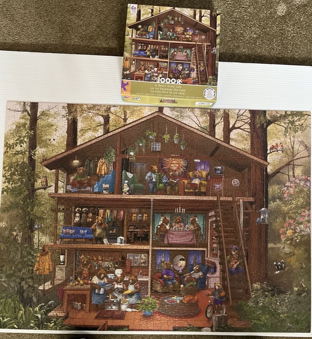 A Beary Good Life (UV)🧩 - Ceaco puzzle collectible [Barcode 021081333801] - Main Image 3
