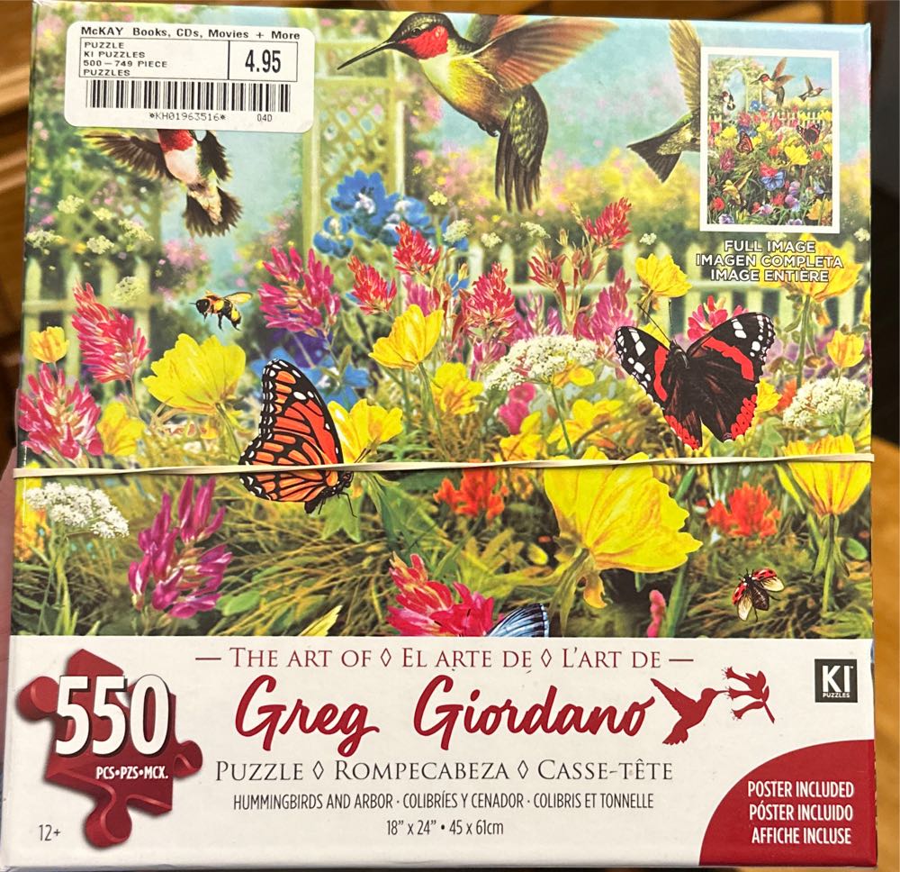 Disney 100th Anniversary-Purple  Mickey 500 Piece Jigsaw Puzzle