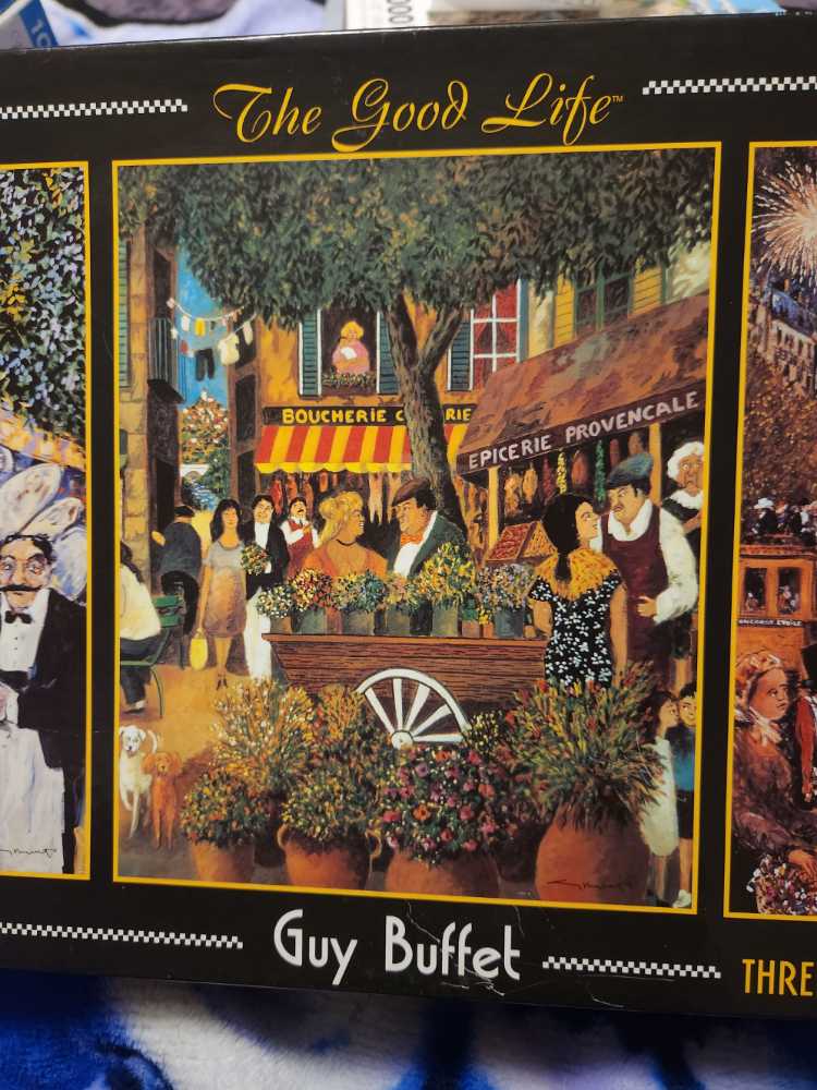Guy Buffet Collection - The Good Life  - Ceaco puzzle collectible [Barcode 021081036276] - Main Image 3