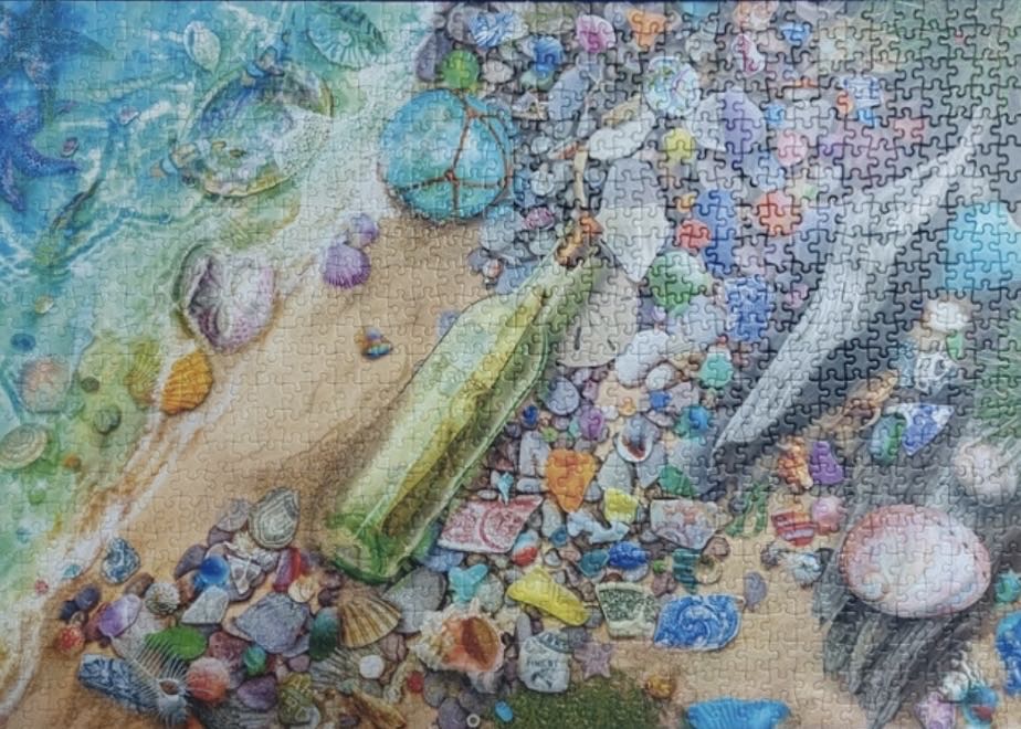 Luminous Strandgut - Beach Treasures - Schmidt puzzle collectible [Barcode 4001504597696] - Main Image 3