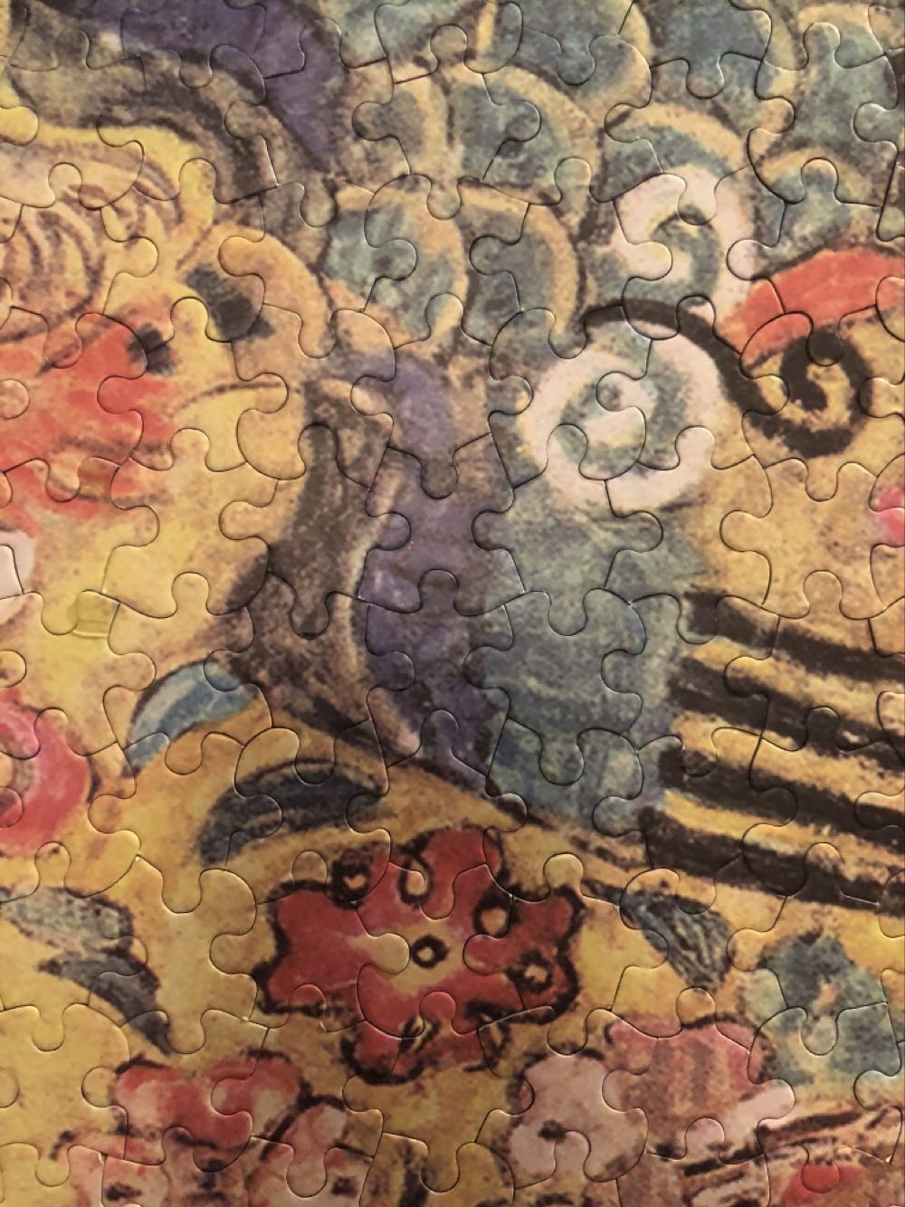 Lady With Fan - CGRLVDXW puzzle collectible - Main Image 4