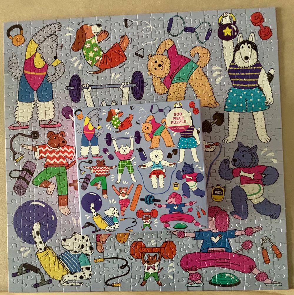 Well Trained Dogs - Mudpuppy puzzle collectible [Barcode 9780735372498] - Main Image 3