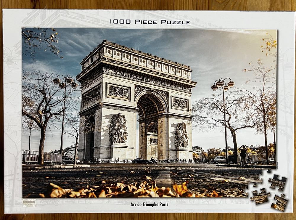 Arc De Triomphe Paris - Tomax puzzle collectible [Barcode 4891505812863] - Main Image 2