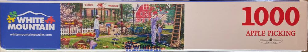 **Apple Picking-KF.-Jenna* - White Mountain puzzle collectible [Barcode 724819266753] - Main Image 4