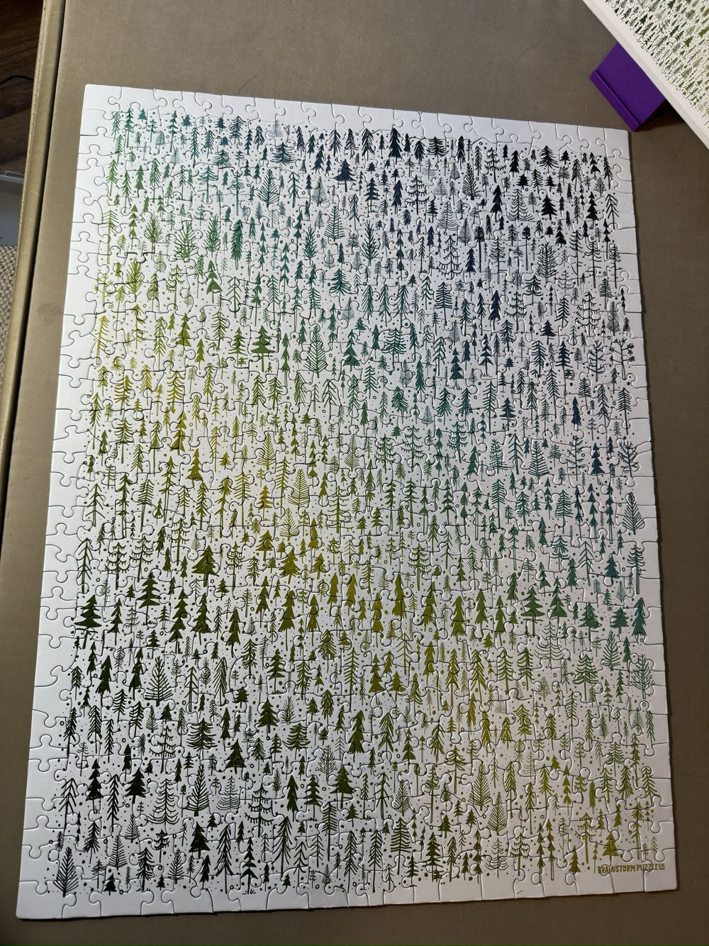 Pine Tree Puzzle - Brainstorm puzzle collectible - Main Image 2