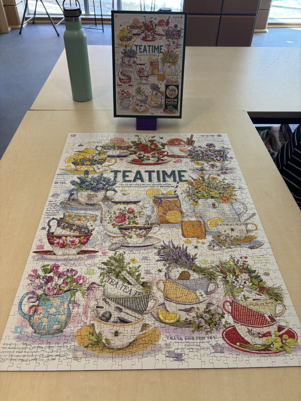 Tea Time (BAV) 🧩 - Cobble Hill puzzle collectible [Barcode 625012401166] - Main Image 2