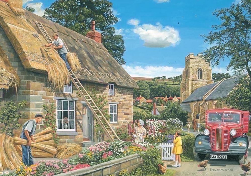 A New Thatch - WHSMITH puzzle collectible [Barcode 37567507] - Main Image 2