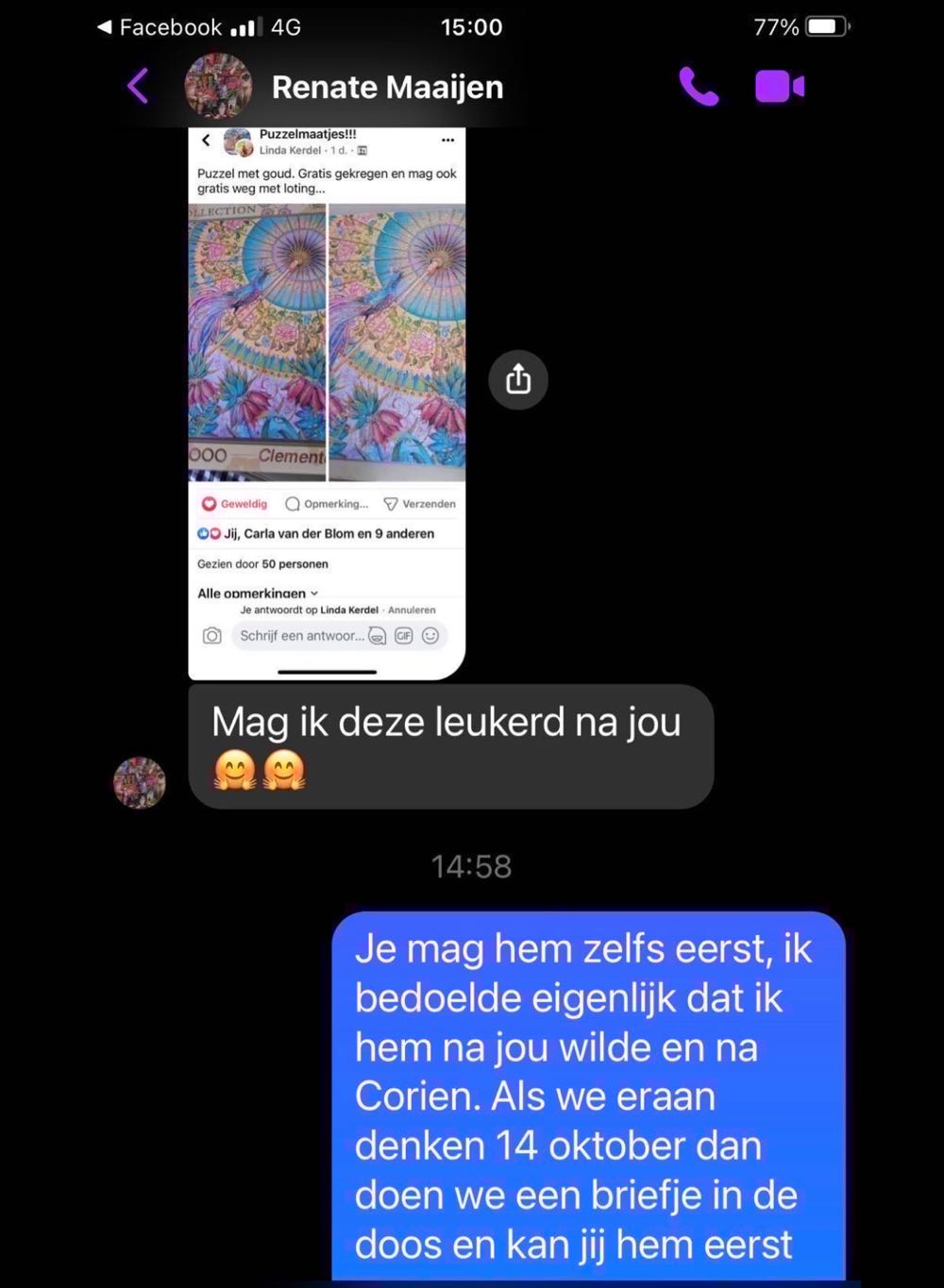 Dream Oriënt Bird With Parasol 🟦 - Clementoni puzzle collectible [Barcode 8005125390571] - Main Image 4