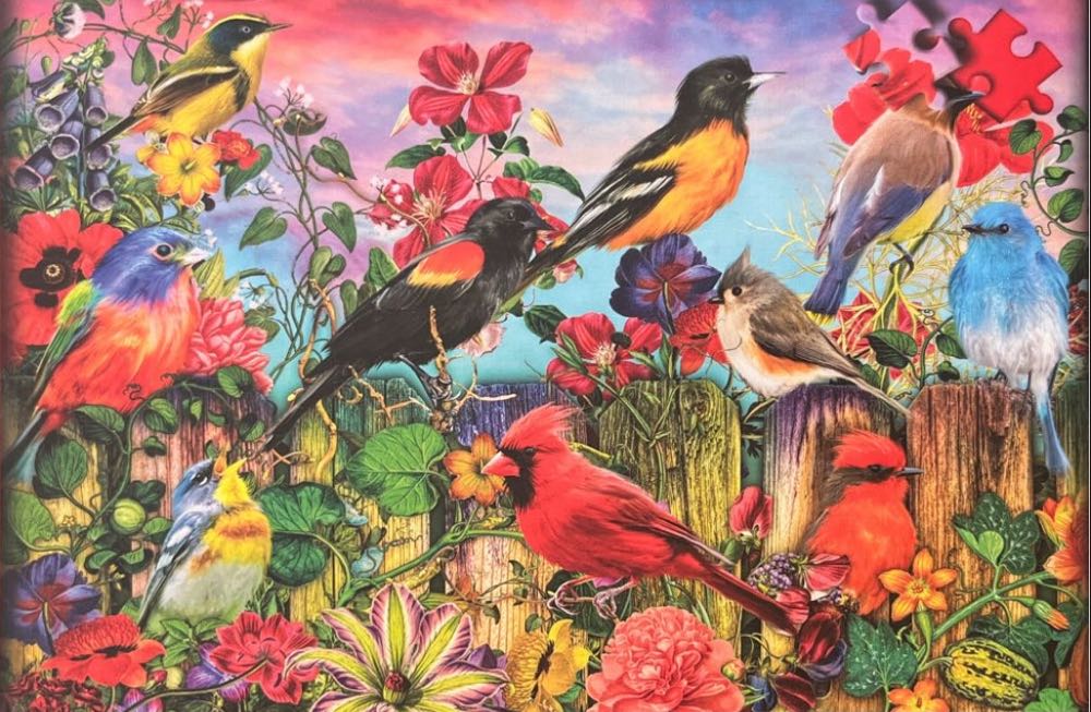 Birds And Blooms - KS Games puzzle collectible [Barcode 8681842200029] - Main Image 2
