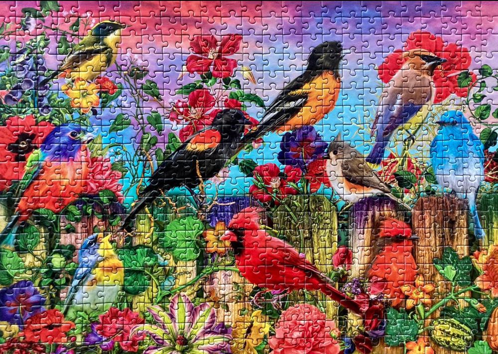 Birds And Blooms - KS Games puzzle collectible [Barcode 8681842200029] - Main Image 3