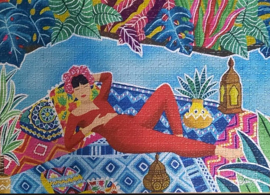 Odalisca 🟦 - Pieces & Peace puzzle collectible [Barcode 3770001400105] - Main Image 3